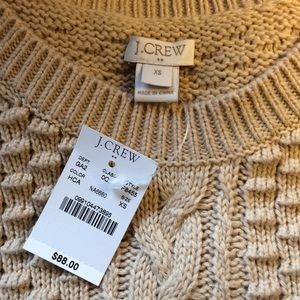 Cozy J.CREW Knitted Sweater- XS. New w/ Tags.